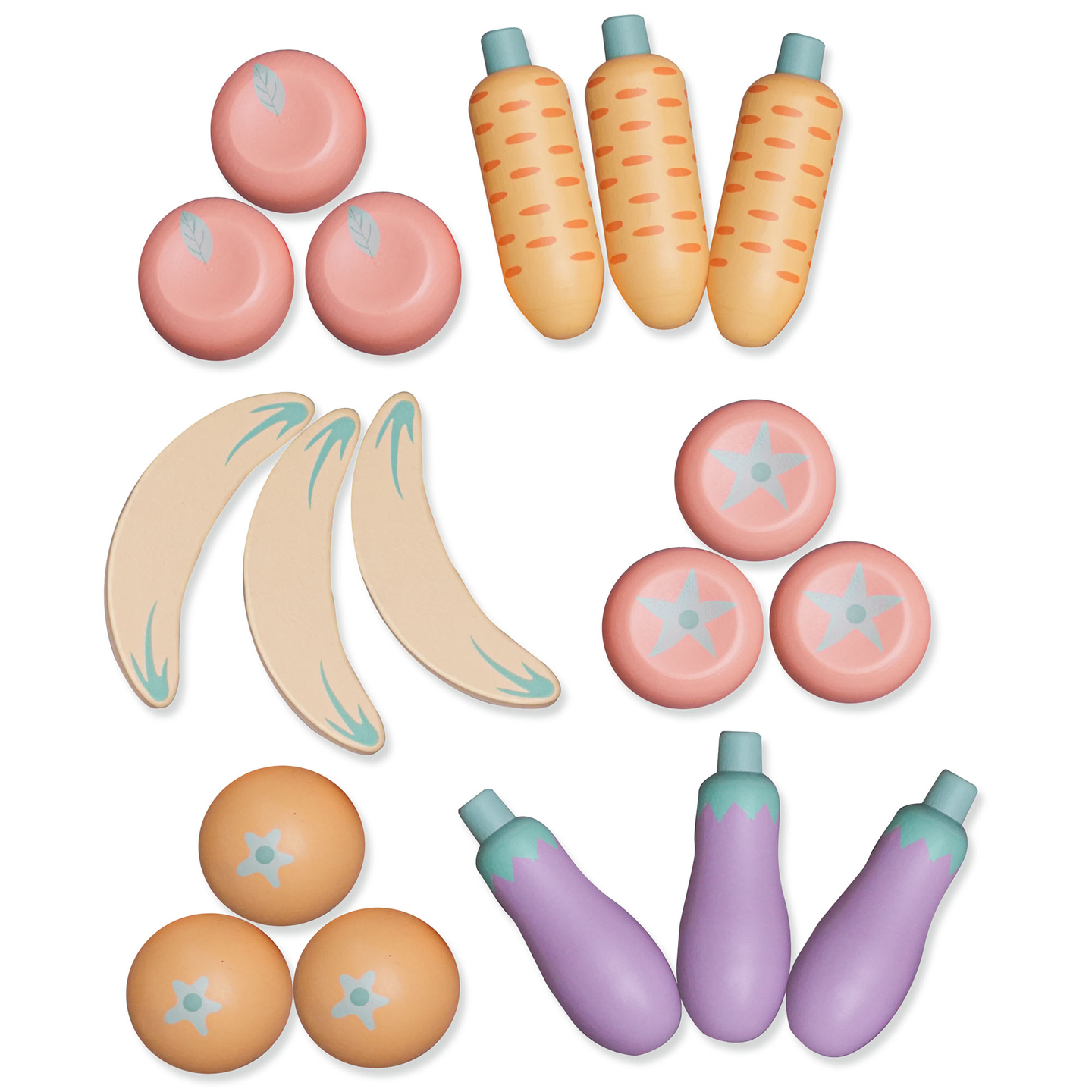 Veľký drevený XXXL obchod pre deti s barom rýchleho občerstvenia - Rohový obchod + Kávovar + Rúra + Chladnička - 106 ac.