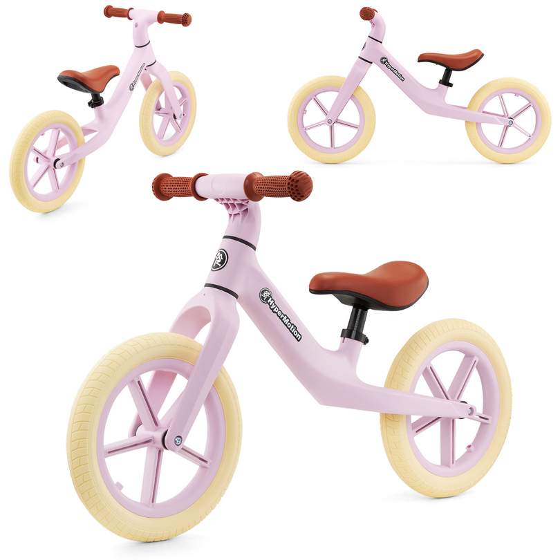 Detský bežecký bicykel HyperMotion Marcelo - ružový