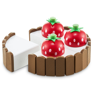 Drevená krabica na rezanie cukroviniek, cukráreň