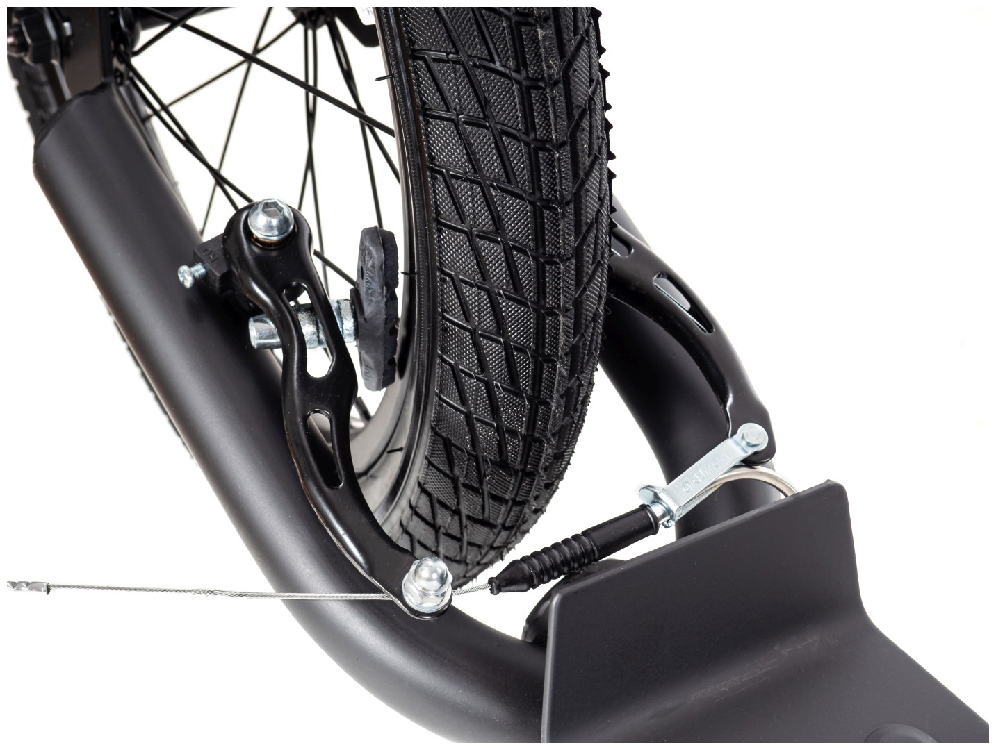 Mestský skúter HyperMotion RIVA s nafukovacími kolesami 50 cm a 40 cm