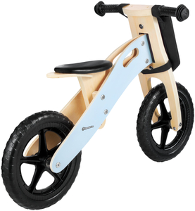 Drevený bicykel HyperMotion LEXI - penové kolesá, superľahký - modrý