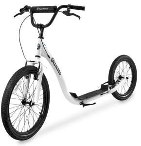 Mestský skúter HyperMotion RIVA s nafukovacími kolesami 50 cm a 40 cm