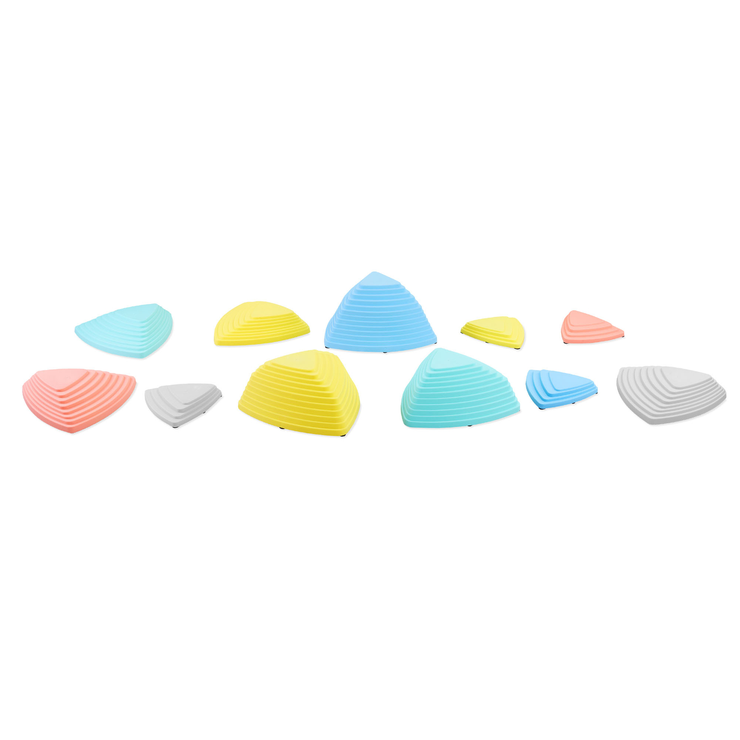 Farebné balančné kamene - 11 kusov
