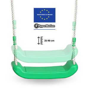 XXL oceľová záhradná hojdačka - 2 sedadlá, rebrík, gymnastická hrazda