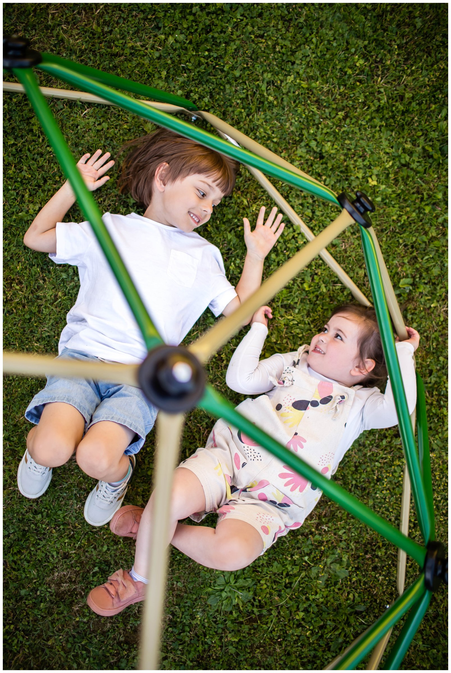 HyperMotion Detský lezecký dóm XL, geodóm, záhradné ihrisko, priemer: 1,8 m