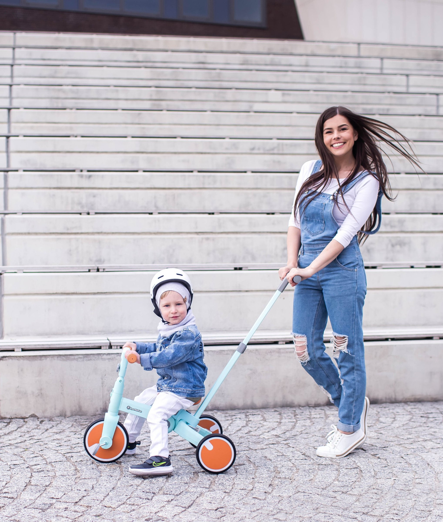 Tobi ROCKET - Detská trojkolka, cross-country bicykel, jazdec - tlačný - 5v1 od HyperMotion