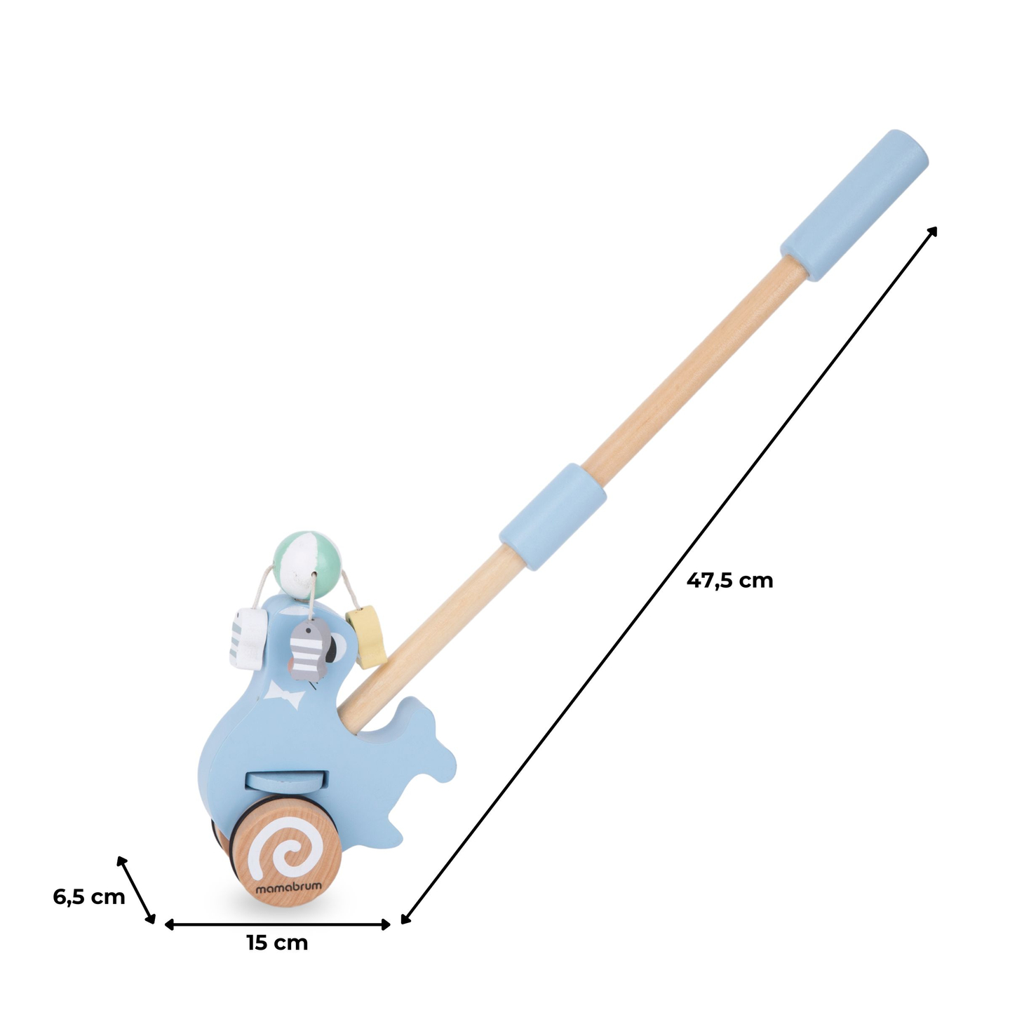 Drevené tesnenie s tyčinkou - zatláčadlom