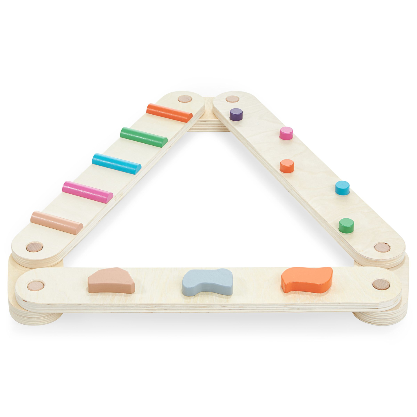Drevená balančná dráha - zmyslová dráha - 14 prvkov