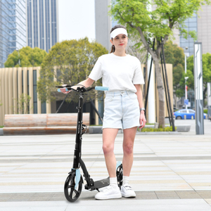 Dvojkolesová mestská kolobežka HONEYBEE Blue HyperMotion 100kg - celohliníková, veľké 250mm kolieska