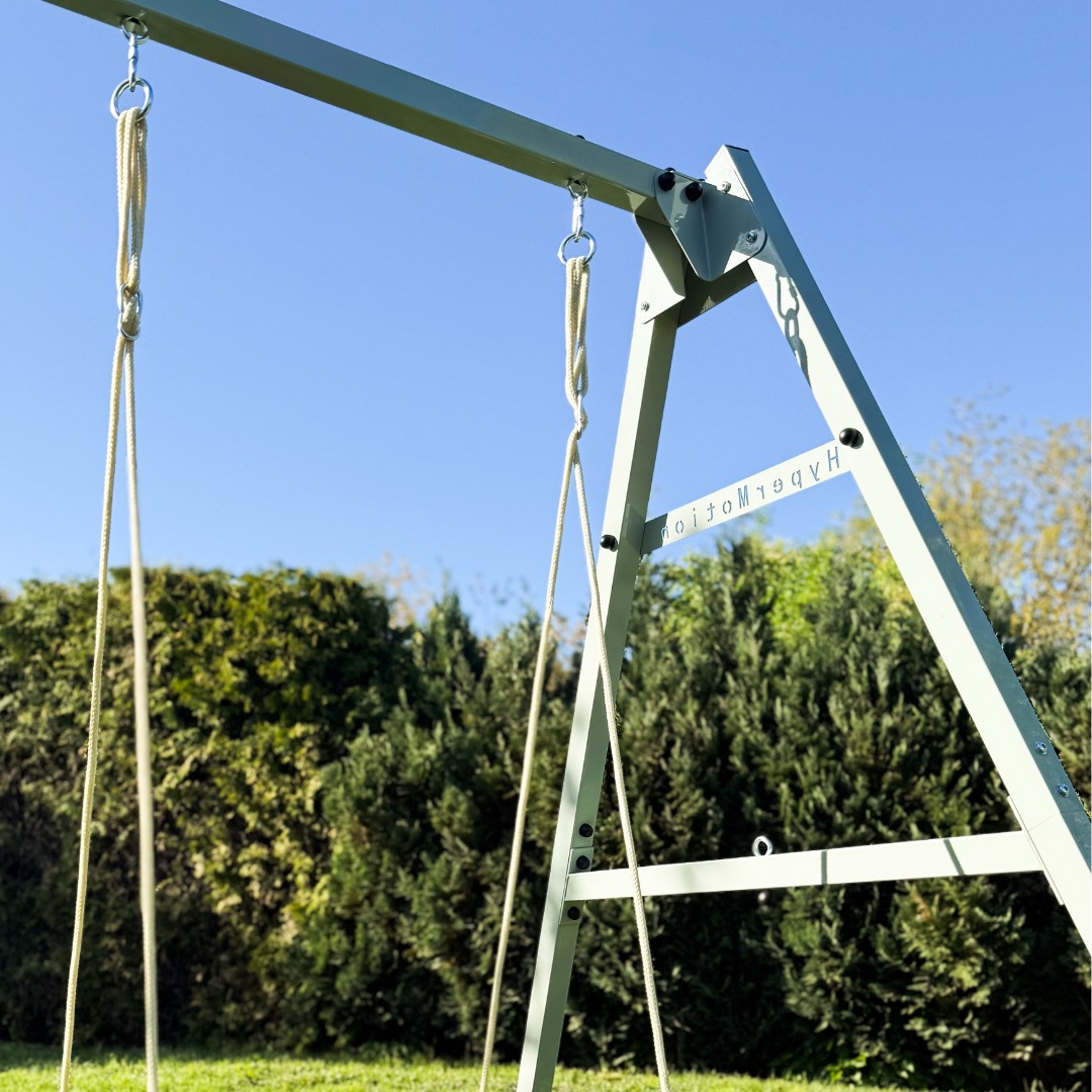 Oceľový rám pre záhradnú hojdačku alebo hojdaciu sieť