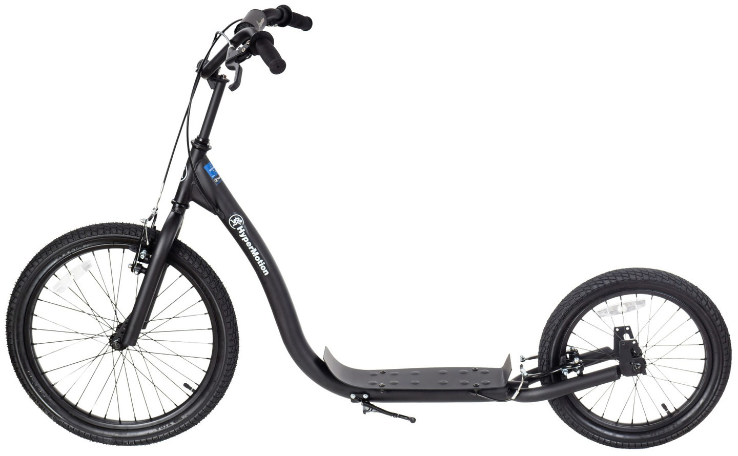 Mestský skúter HyperMotion RIVA s nafukovacími kolesami 50 cm a 40 cm