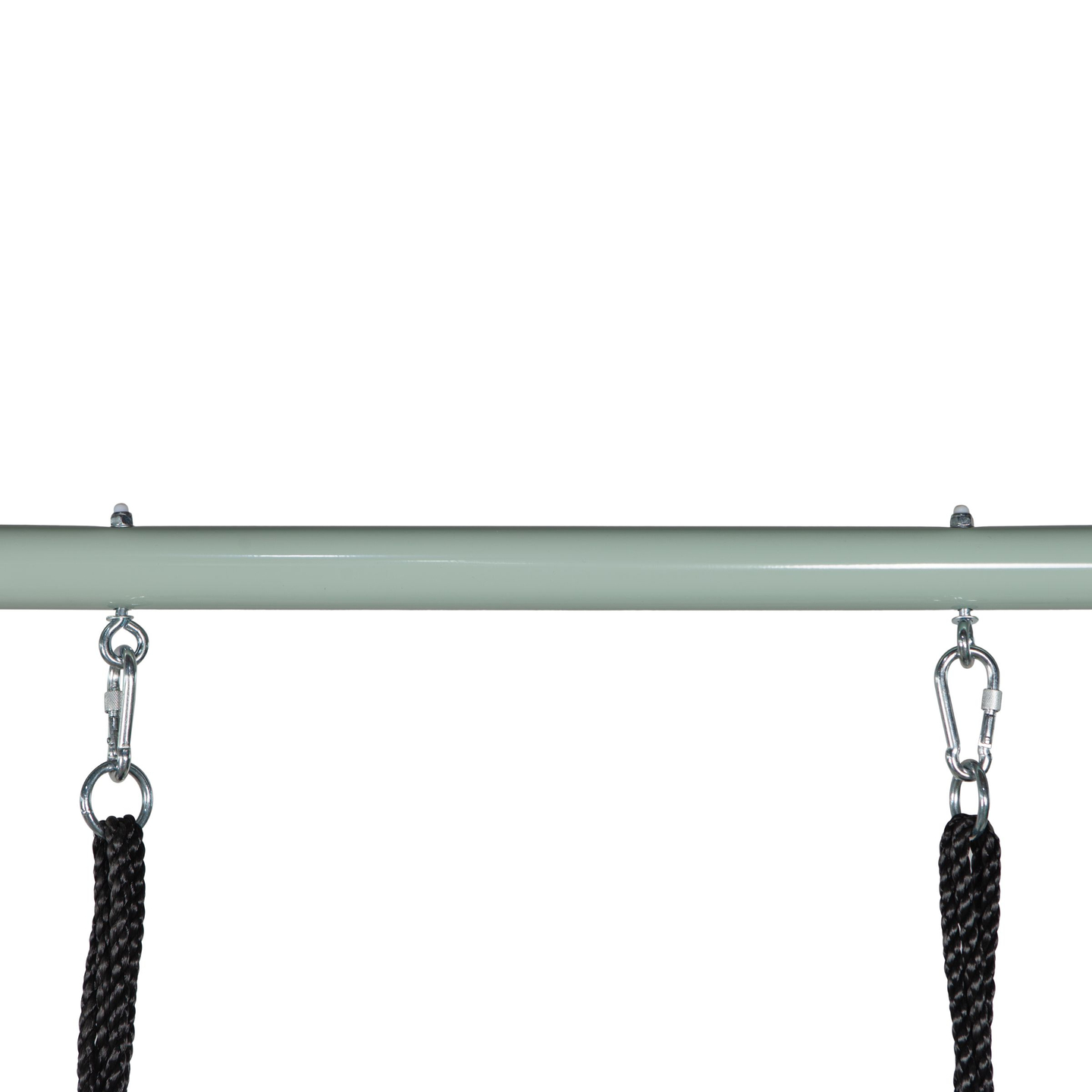 Záhradná hojdačka typu bocianie hniezdo s rámom a lanami