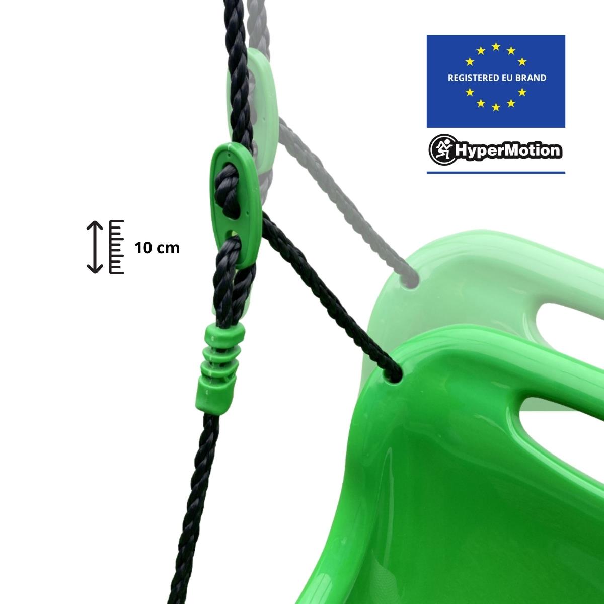 Hojdačka pre bábätká a batoľatá s bezpečnostným pásom