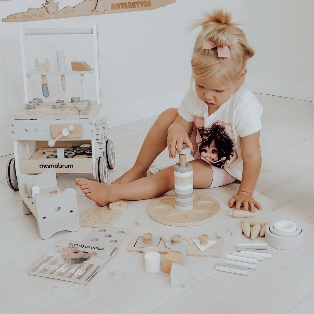 Montessori vzdelávací box pre malé deti - 6 hračiek