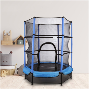 Domáca trampolína 140 cm s bezpečnostnou sieťou - pre deti od 3 do 6 rokov