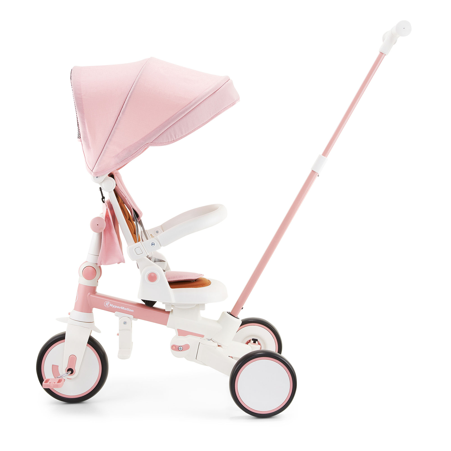 Multifunkčná trojkolka 8v1 TOBI FOREST - ružová