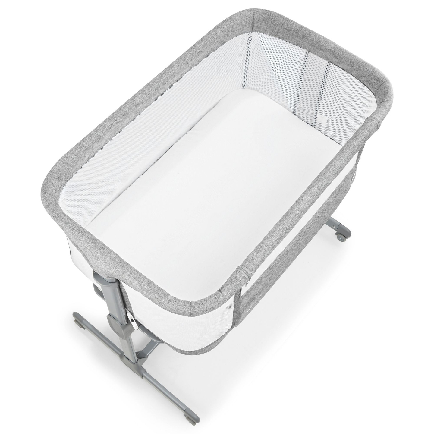 Predlžovacia postieľka Moby-Systém LUNA 3v1 - sivá