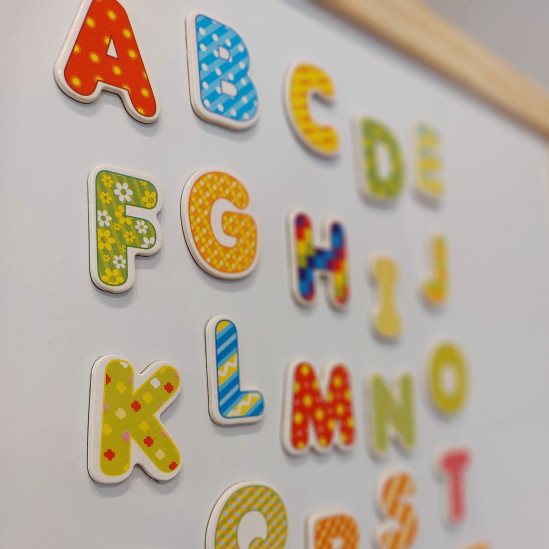 Veľká vzdelávacia obojstranná tabuľa: magnetická a kriedová - tabuľa na vymazávanie za sucha, drevená