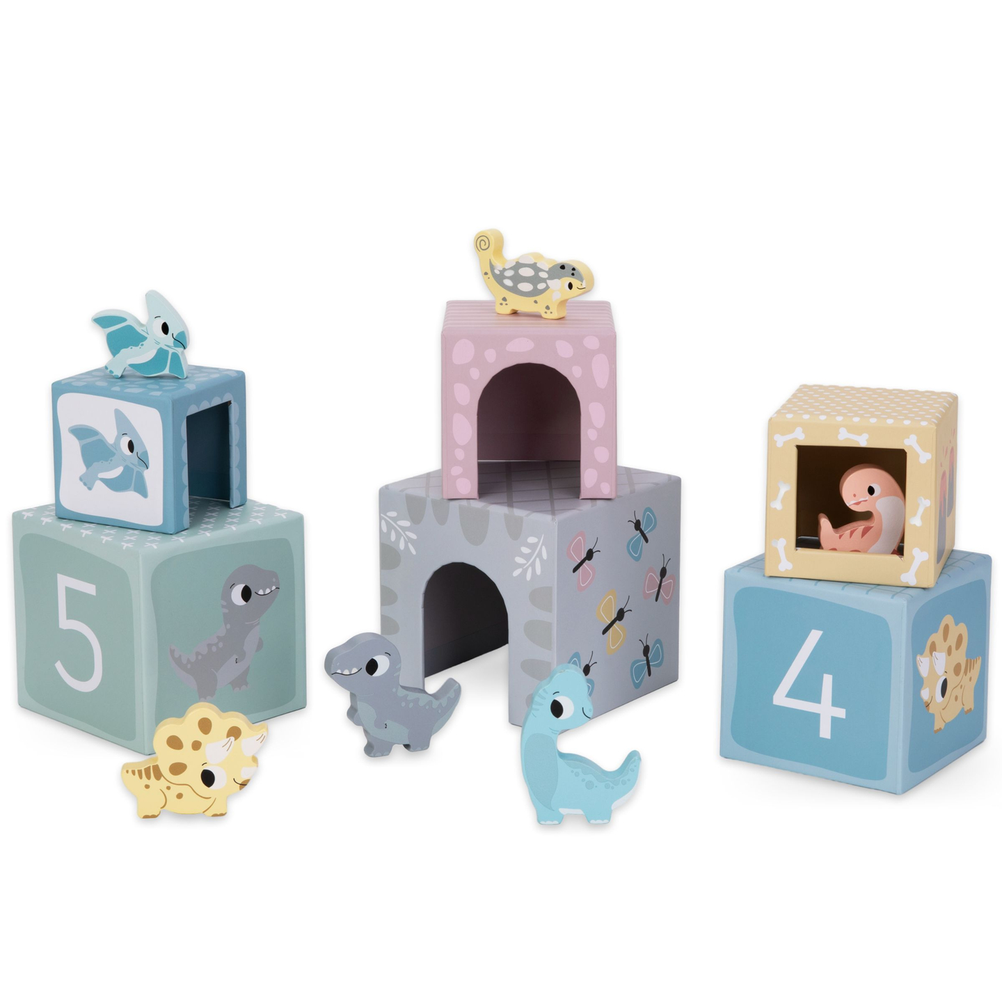 Triediaca veža s figúrkami Dinosaury