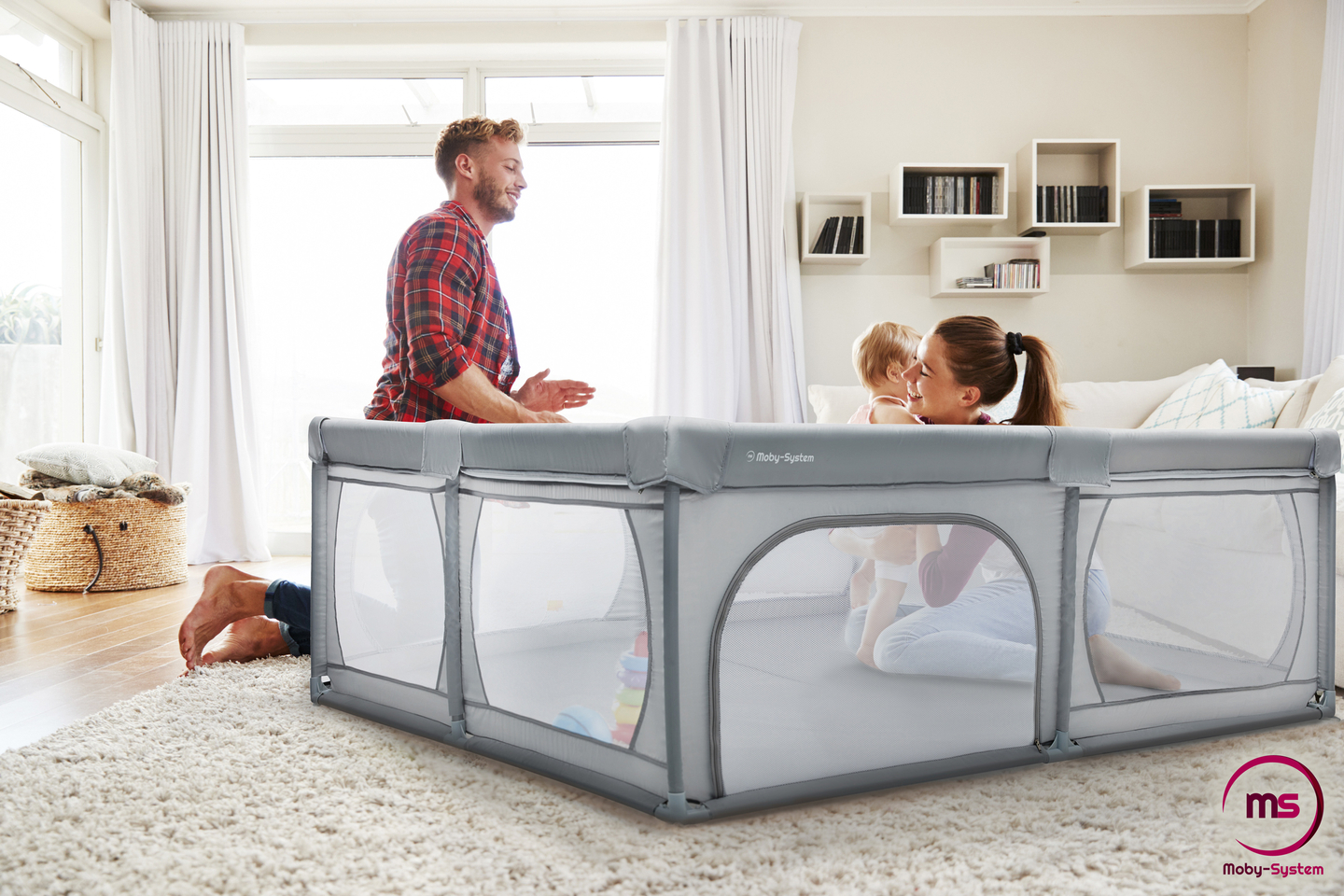 Veľká ohrádka 200 cm x 180 cm - detské ihrisko, suchý bazén