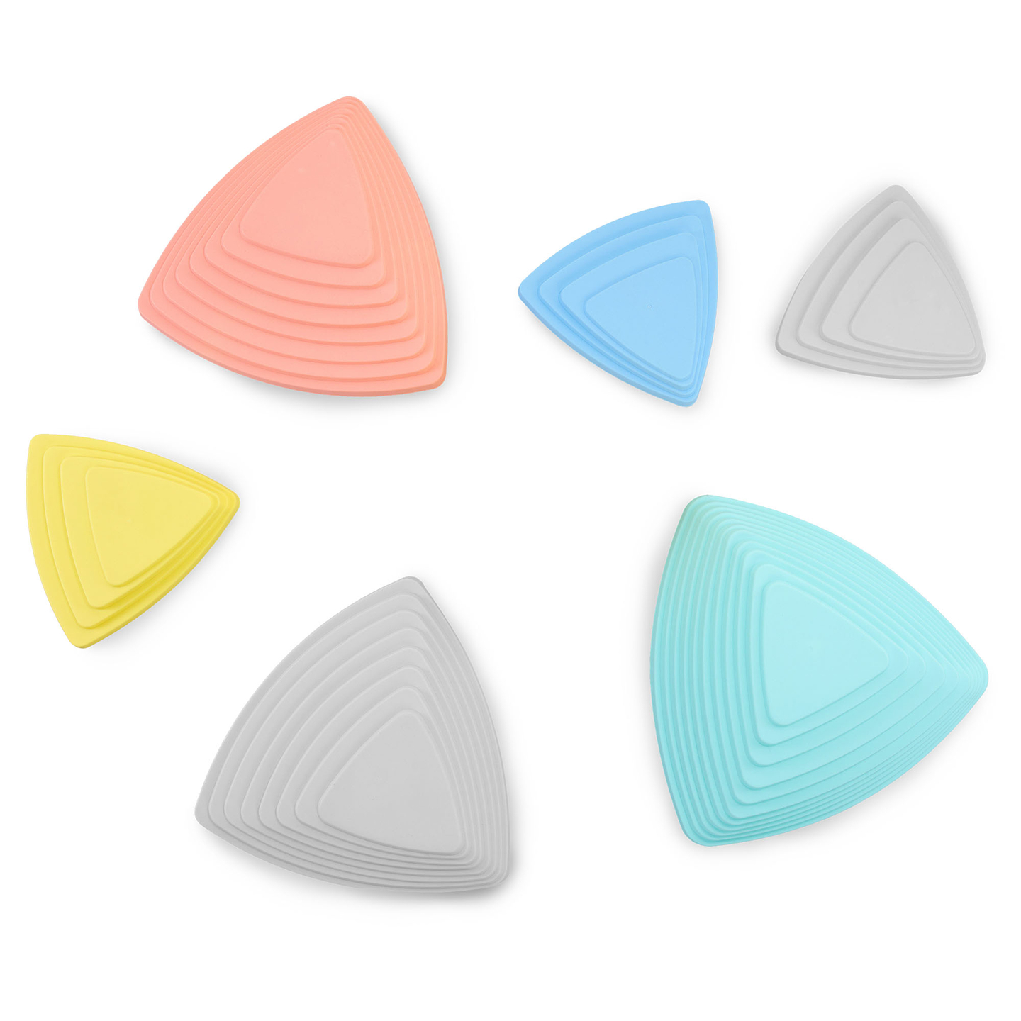 Farebné balančné kamene - 6 kusov