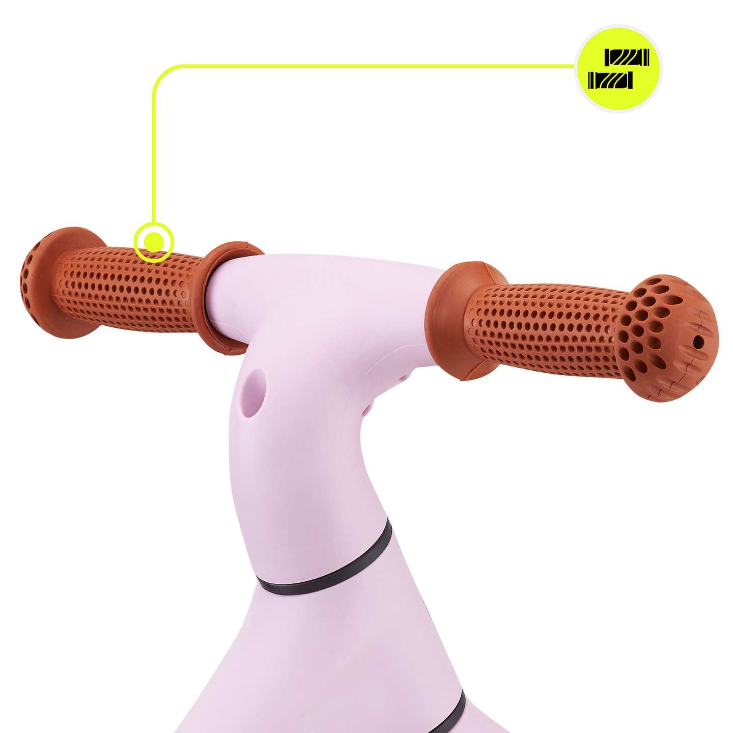 Detský bežecký bicykel HyperMotion Marcelo - ružový