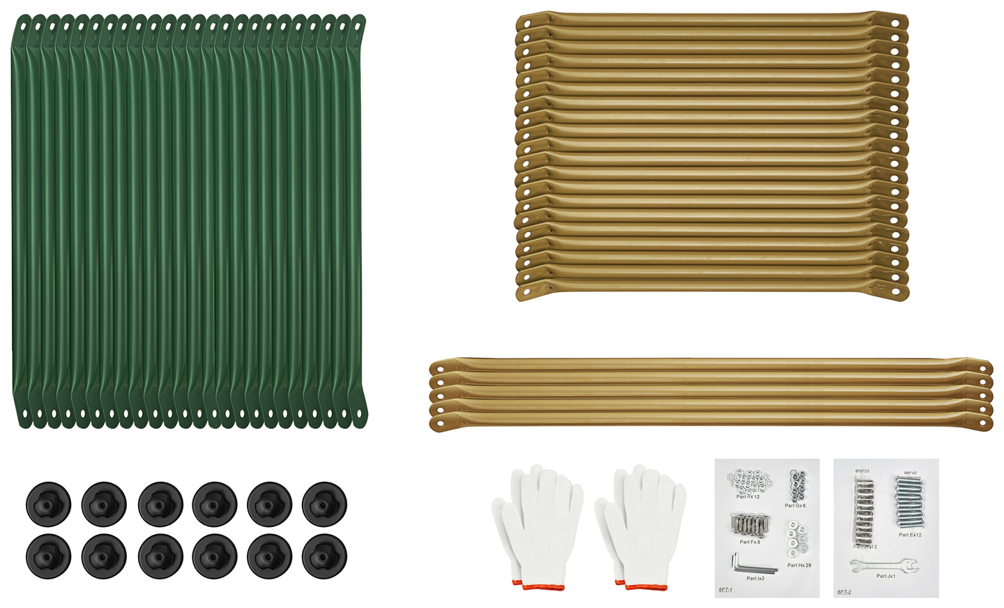 HyperMotion Detský lezecký dóm XL, geodóm, záhradné ihrisko, priemer: 1,8 m