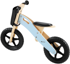 Drevený bicykel HyperMotion LEXI - penové kolesá, superľahký - modrý