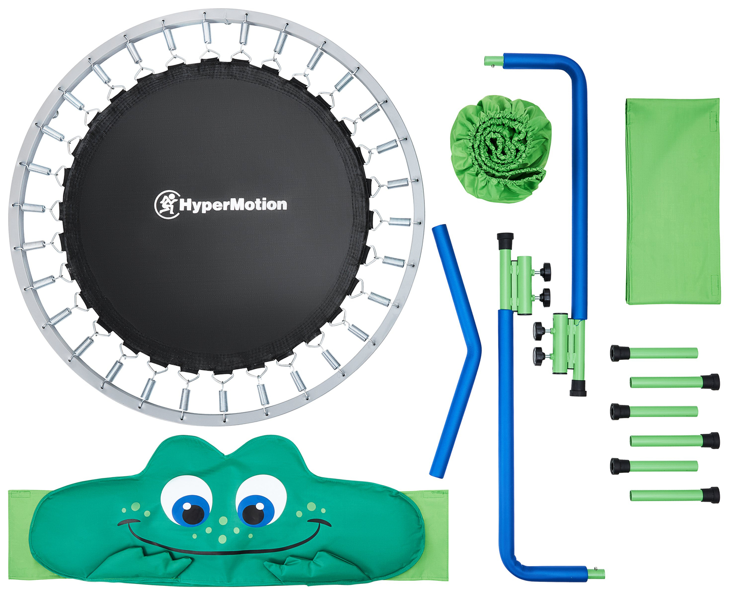 Žabka - mini trampolína pre deti - s rukoväťou - max 50 kg - 91 cm - pre dom a záhradu