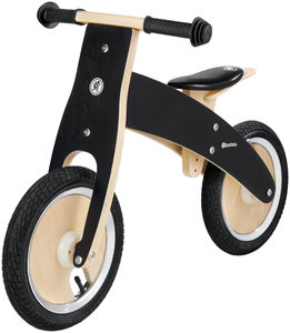 Drevený joggingový bicykel JAMES HyperMotion - nafukovacie kolesá - čierny