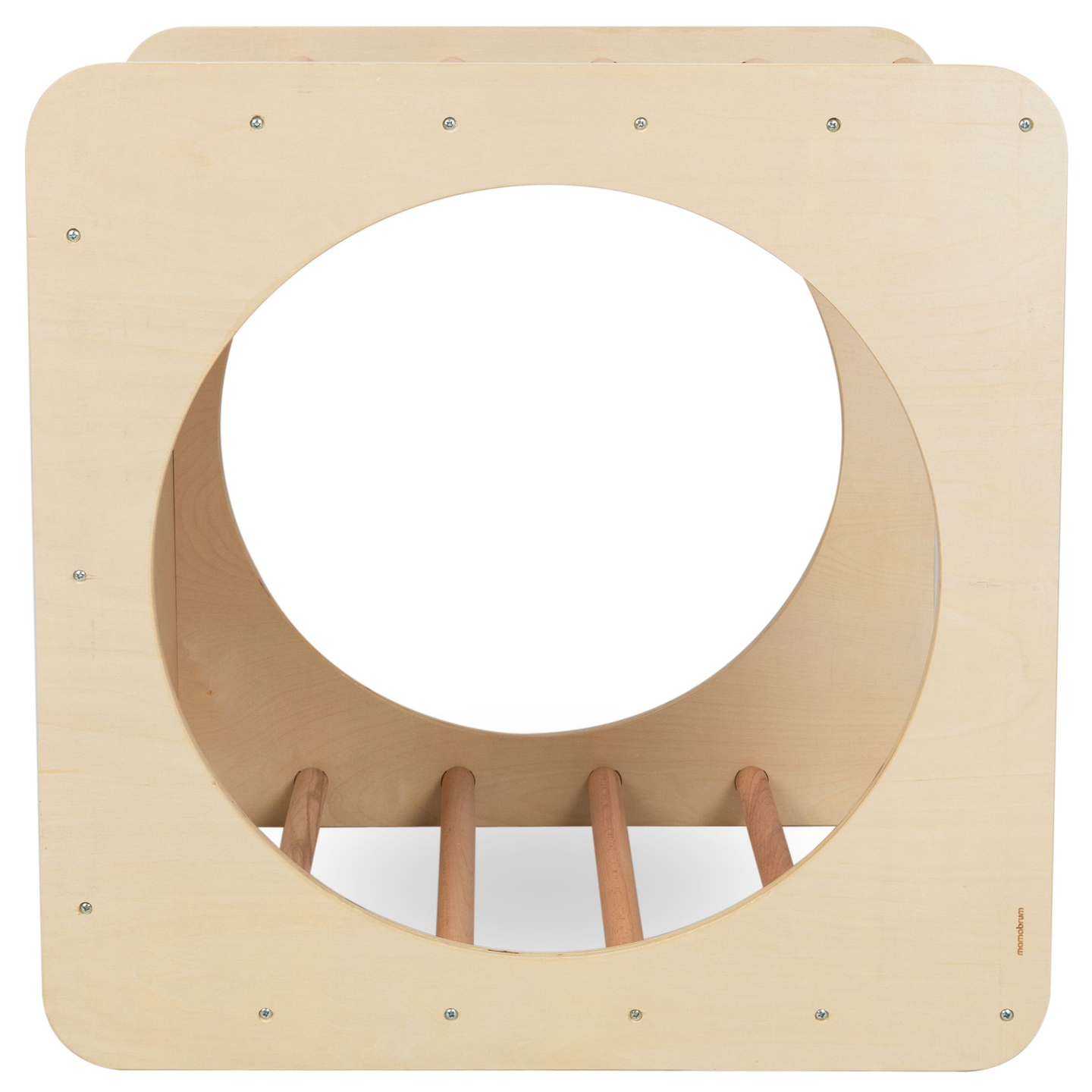 Drevená lezecká kocka, detský tunel, detské ihrisko