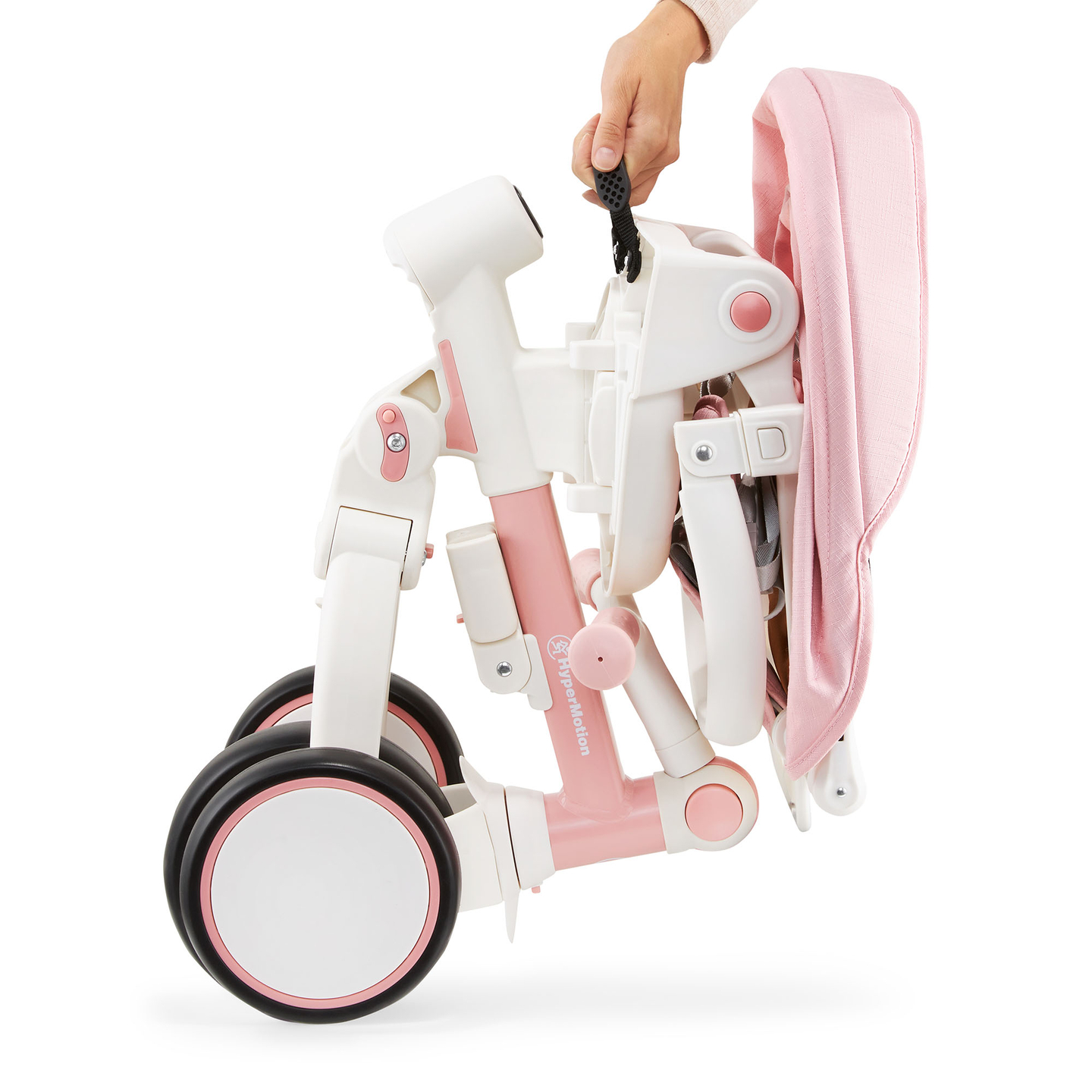 Multifunkčná trojkolka 8v1 TOBI FOREST - ružová