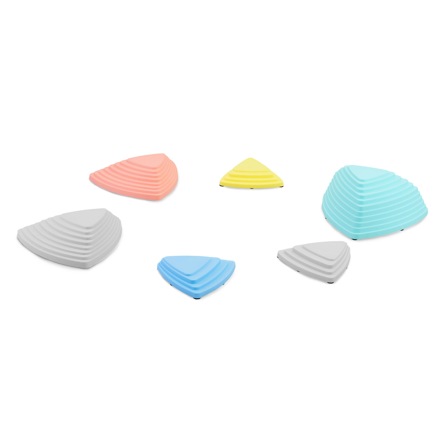 Farebné balančné kamene - 6 kusov