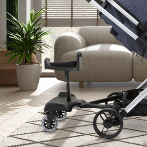 Nadstavec na kočík s nastaviteľným sedadlom a univerzálnym systémom upevnenia - Moby-System BUGGY2GO