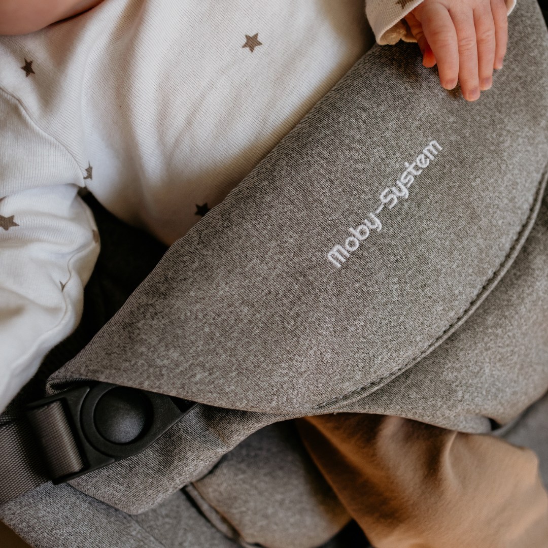 Hojdacie kreslo 2 v 1 Moby-Systém LILY - sivé