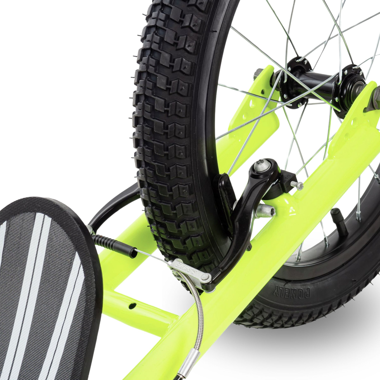 Mestská kolobežka Hypermotion RUNKIE so 16'' (40 cm) nafukovacími kolesami