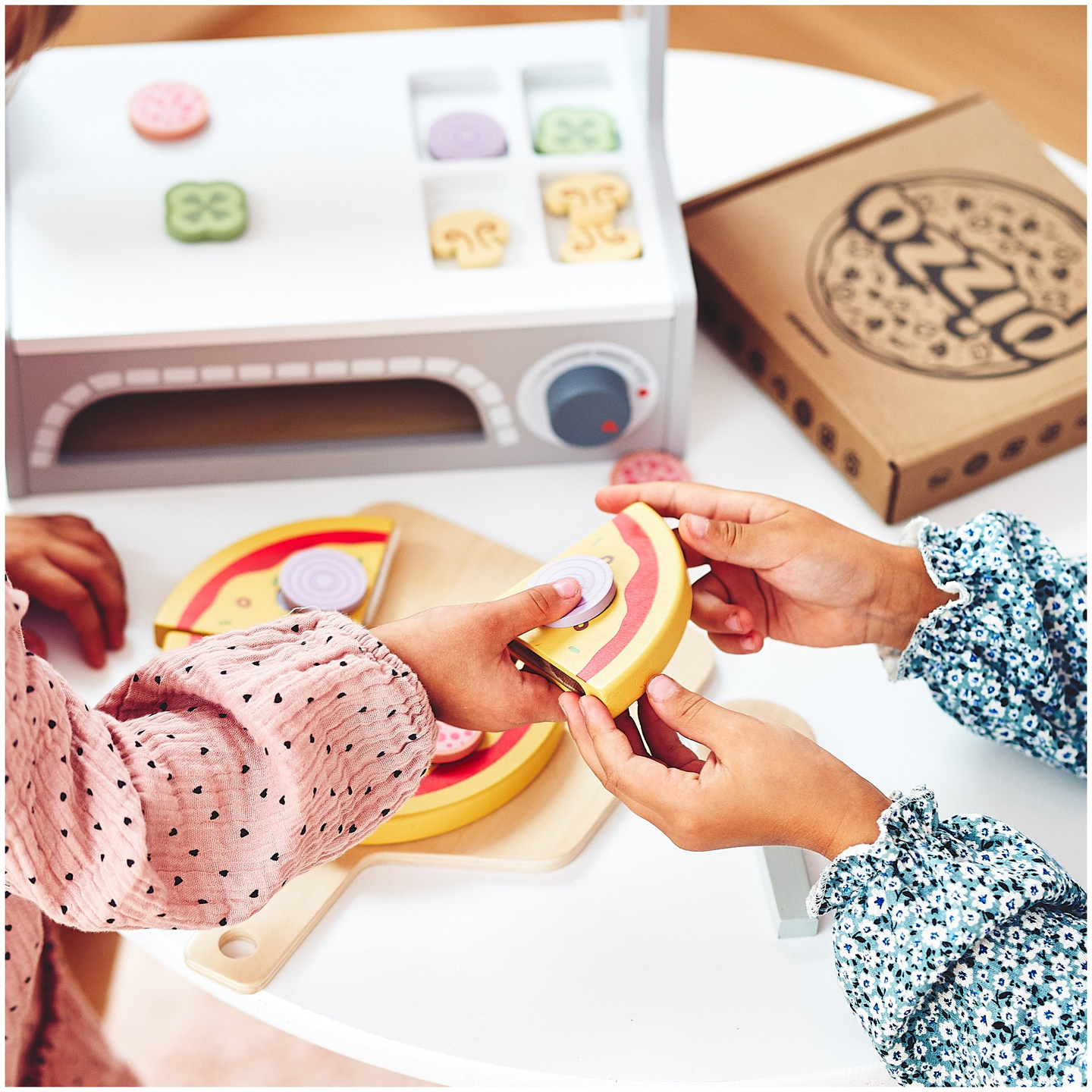 Drevená súprava na pečenie pizze