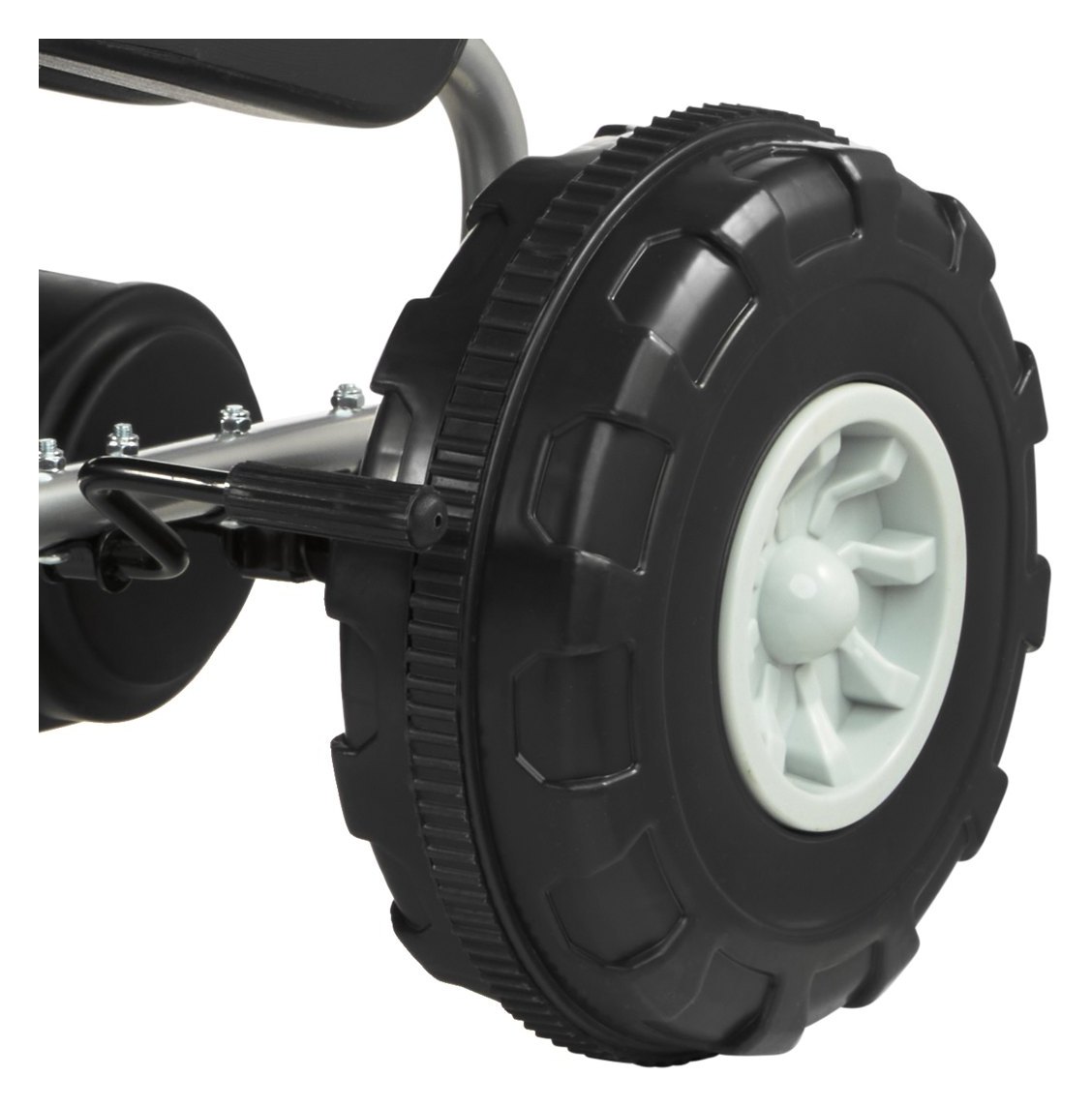 CHESTER motokára na pedáloch - jazda pre deti od 3 do 6 rokov - sivá