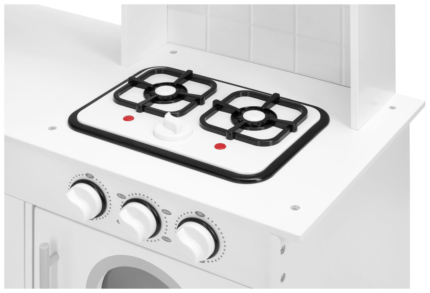 Rohová drevená kuchyňa XXXL s chladničkou, rúrou, práčkou, zásterou a príslušenstvom