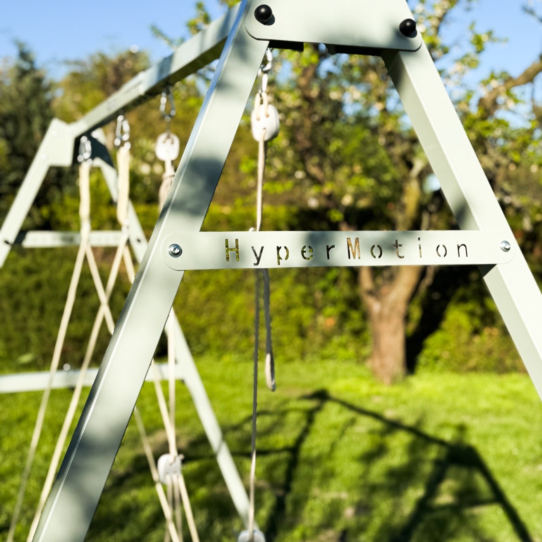 Oceľový rám pre záhradnú hojdačku alebo hojdaciu sieť