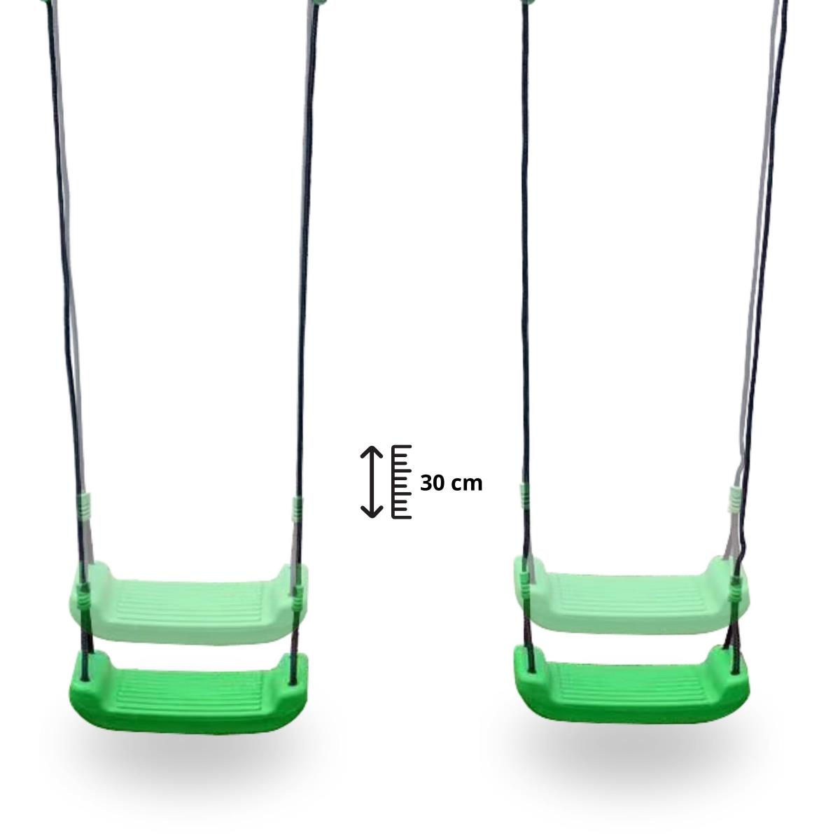 6-miestna hojdačka pre deti - záhradné ihrisko