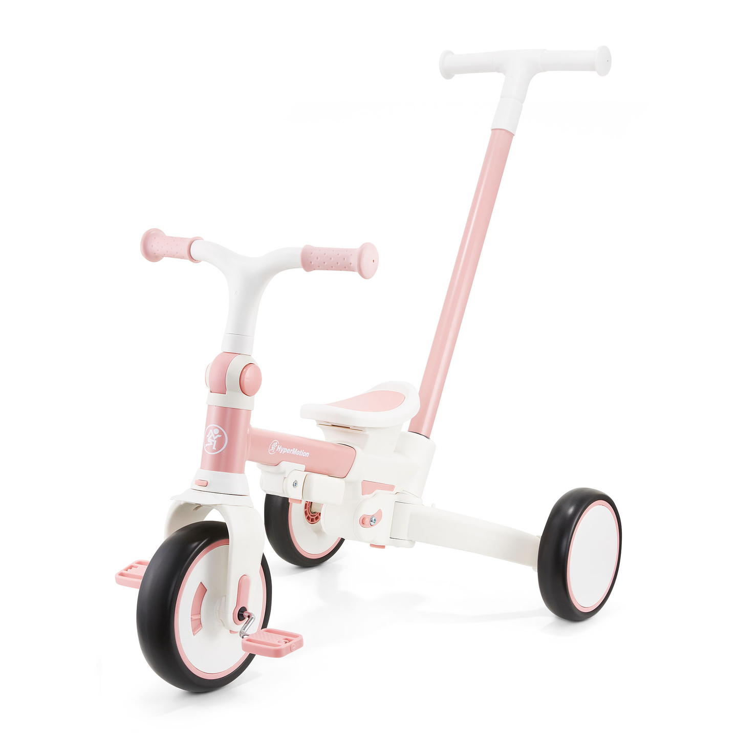 Multifunkčná trojkolka 8v1 TOBI FOREST - ružová