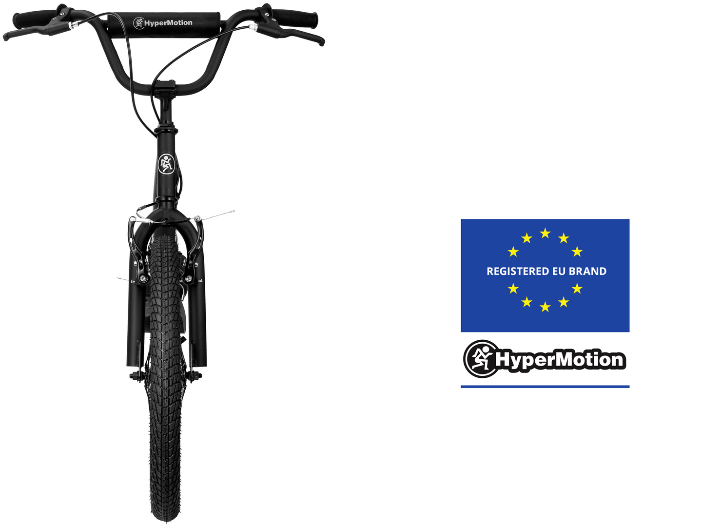 Mestský skúter HyperMotion RIVA s nafukovacími kolesami 50 cm a 40 cm