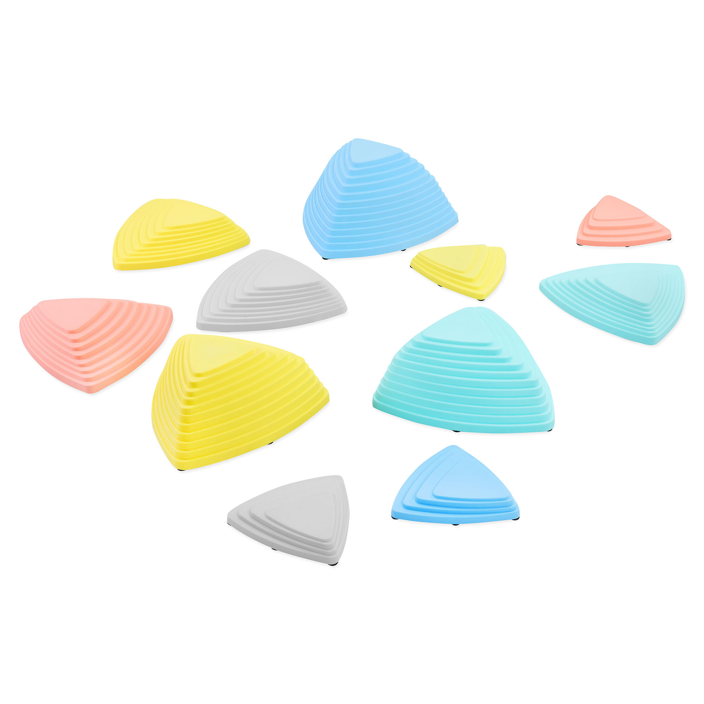 Farebné balančné kamene - 11 kusov