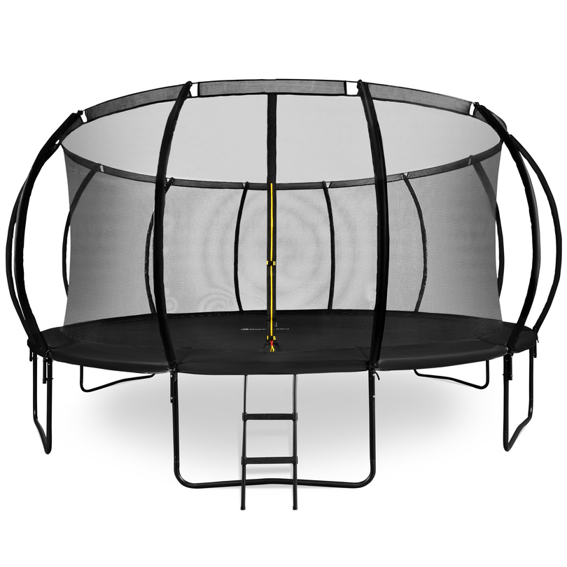 XXXL záhradná trampolína pre deti HyperMotion - 487 cm 16FT - s rebríkom a vnútornou sieťou - pre dom a záhradu - max 150 kg