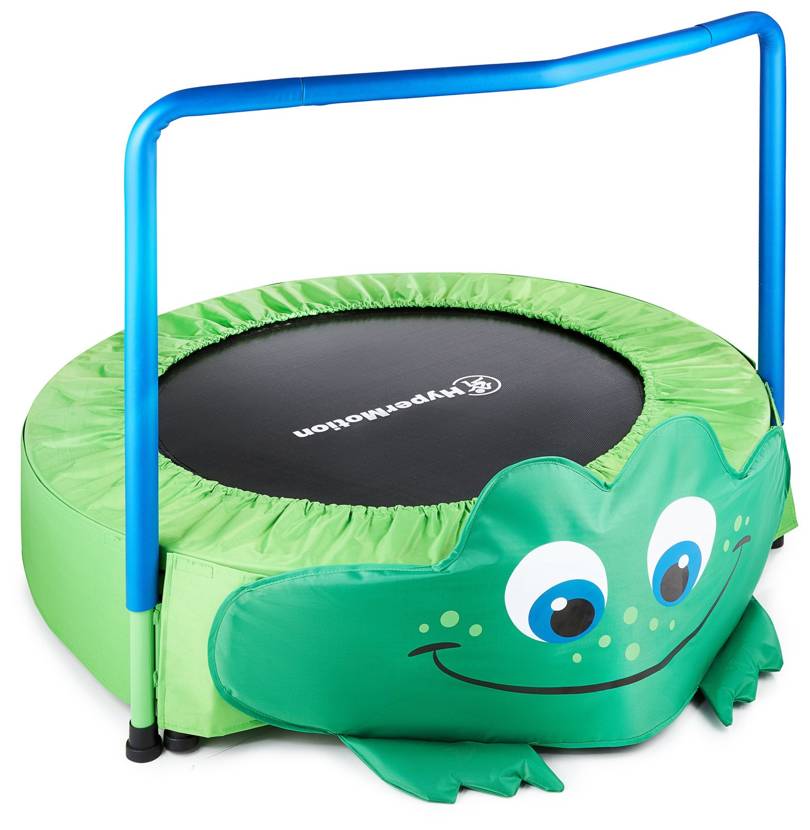 Žabka - mini trampolína pre deti - s rukoväťou - max 50 kg - 91 cm - pre dom a záhradu